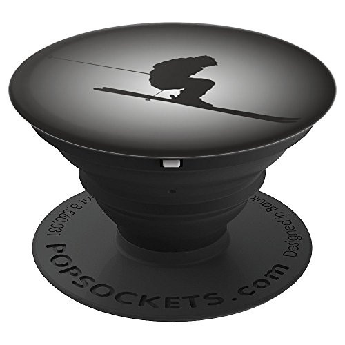 Skiing Sport Fan Gift Ski Pop Socket PopSockets Grip and Stand for Phones and Tablets