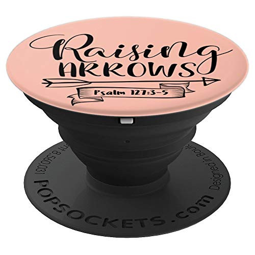 Raising Arrows Christian Bible Lettering Art PACJ3637 PopSockets Grip and Stand for Phones and Tablets