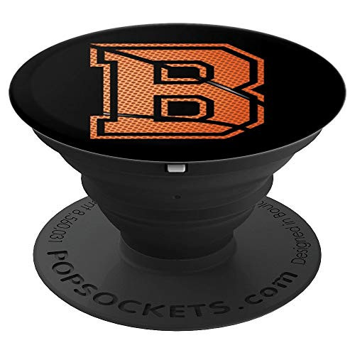 B Basketball B-Ball Fan Athlete Ball Monogram Letter Initial PopSockets Grip and Stand for Phones and Tablets B Basketball B-Ball Fan Athlete Ball Monogram Letter Initial PopSockets Grip and Stand for Phones and Tablets