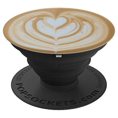 Coffee Espresso Theme Art Cafe PopSockets Grip and Stand for Phones and Tablets