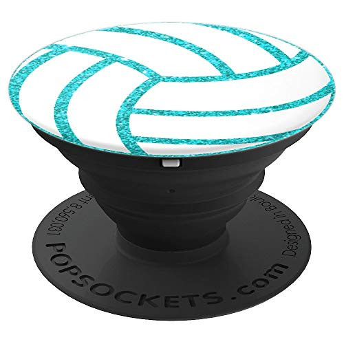 Volleyball Teal, Volleyball Ball, Volleyball Coach, Fans PopSockets Grip and Stand for Phones and Tablets Volleyball Teal, Volleyball Ball, Volleyball Coach, Fans PopSockets Grip and Stand for Phones and Tablets