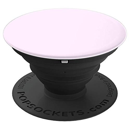 Pastel Pink Phone Popper Colored Simple Solid Color Plain PopSockets Grip and Stand for Phones and Tablets