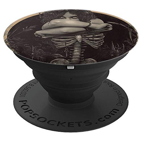 Occult Gothic Witchcraft Pagan Goth Witch Satanic Dark Art PopSockets Grip and Stand for Phones and Tablets