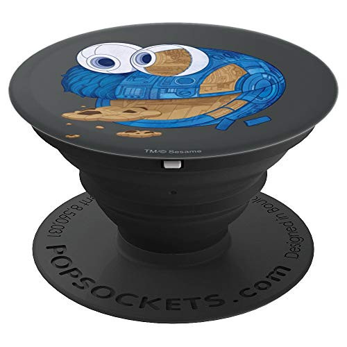 Sesame Street Cookie Tech Head PopSockets Grip and Stand for Phones and Tablets