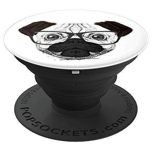 Cool Smart School Pug Face Dog Art Sketch Portrait PopSockets Grip and Stand for Phones and Tablets Cool Smart School Pug Face Dog Art Sketch Portrait PopSockets Grip and Stand for Phones and Tablets