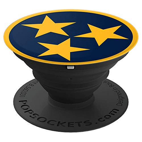 Nashville Tennessee Hockey Home State Tristar Pride Fan Gift PopSockets Grip and Stand for Phones and Tablets