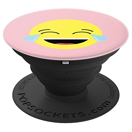 Laughing Tears Emojis Art | Cute Happy Laugh Face Art Gift PopSockets Grip and Stand for Phones and Tablets
