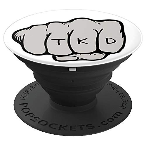 Martial Arts Taekwondo Fist PopSockets Grip and Stand for Phones and Tablets