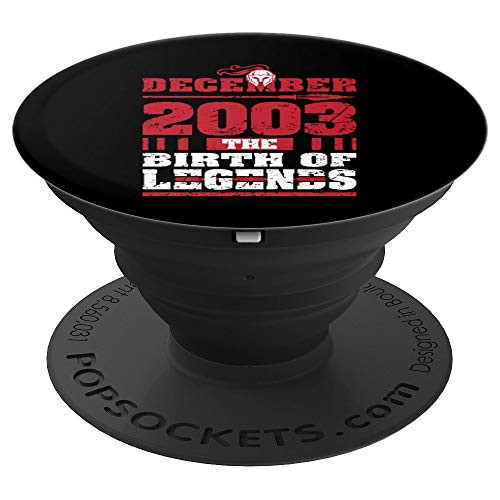 2003 The Birth Of Legends Fun Gift For 16 Yrs Years Old 16th PopSockets Grip and Stand for Phones and Tablets