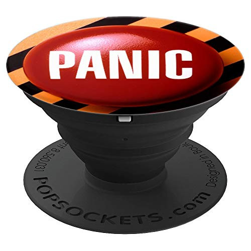 Panic Button PopSockets Grip and Stand for Phones and Tablets