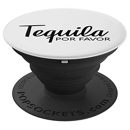 TEQUILA POR FAVOR Art | Cinco De Mayo Drinking Tee PopSockets Grip and Stand for Phones and Tablets