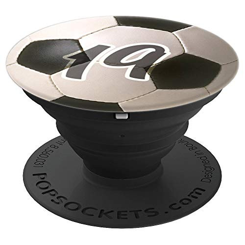 Football Soccer Number #19 Favorite Players PopSockets Grip and Stand for Phones and Tablets