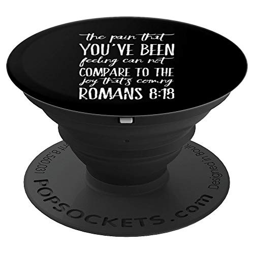 Inspirational Christian Quote Romans 8:19 PopSockets Grip and Stand for Phones and Tablets