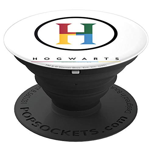 Harry Potter Hogwarts Four Colored 'H' Logo PopSockets Grip and Stand for Phones and Tablets