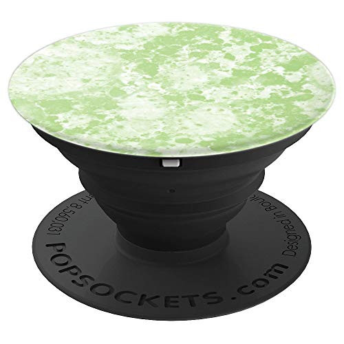 Lime Green Colored Granite Design PopSocket PopSockets Grip and Stand for Phones and Tablets