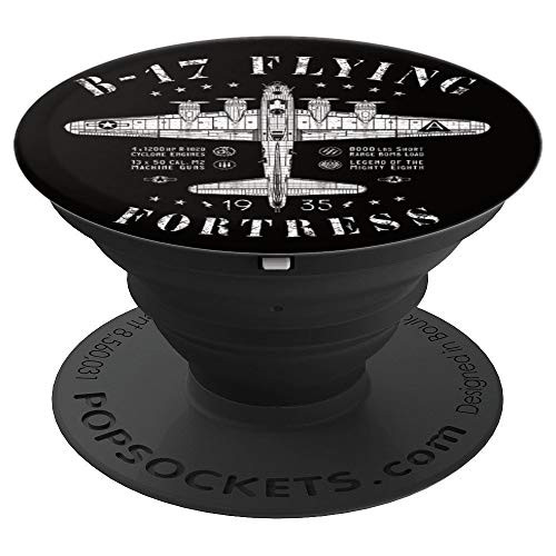 B-17 Flying Fortress | Vintage WWII Aircraft | B-17 Bomber PopSockets Grip and Stand for Phones and Tablets