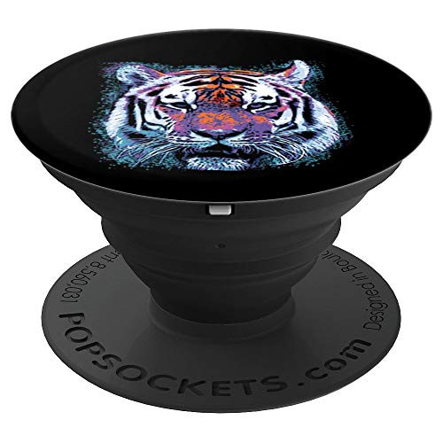 Tiger Face Pop Art Graphic PopSockets Grip and Stand for Phones and Tablets Tiger Face Pop Art Graphic PopSockets Grip and Stand for Phones and Tablets