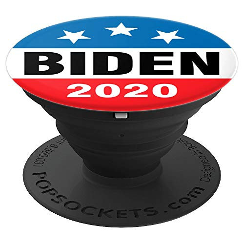 Biden 2020 Button Joe Biden PopSockets Grip and Stand for Phones and Tablets