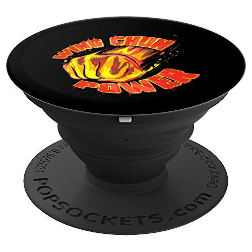 Wing Chun Power Mixed Martial Arts PopSockets Grip and Stand for Phones and Tablets