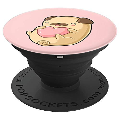 Cute Kawaii Pug Anime Dog Pet Doggie Puppy Girl Adorable PopSockets Grip and Stand for Phones and Tablets Cute Kawaii Pug Anime Dog Pet Doggie Puppy Girl Adorable PopSockets Grip and Stand for Phones and Tablets