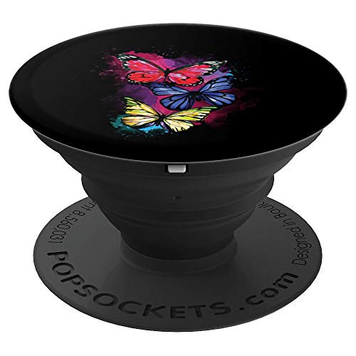 Butterfly Watercolor Art For People Who Love Butterflies PopSockets Grip and Stand for Phones and Tablets