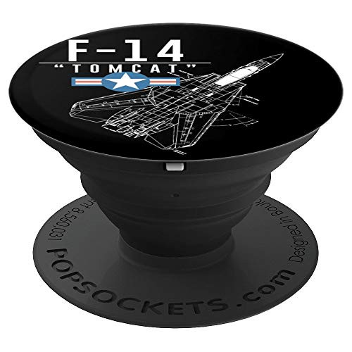 Navy F-14 Tomcat Air Superiority Fighter PopSockets Grip and Stand for Phones and Tablets Navy F-14 Tomcat Air Superiority Fighter PopSockets Grip and Stand for Phones and Tablets