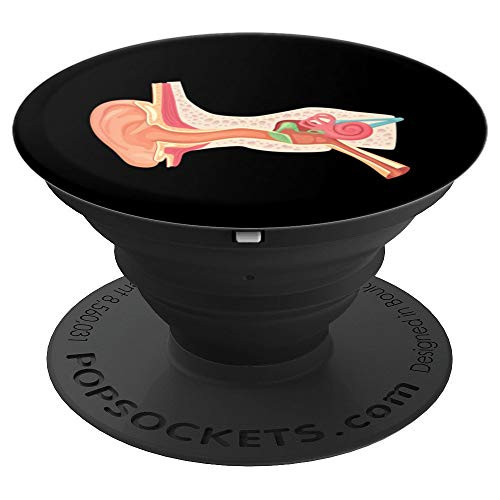 Ear Design ENT Inner Ear Design PopSockets Grip and Stand for Phones and Tablets