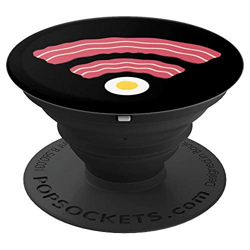 Funny Breakfast WIFI Connection Foodie PopSockets Grip and Stand for Phones and Tablets Funny Breakfast WIFI Connection Foodie PopSockets Grip and Stand for Phones and Tablets