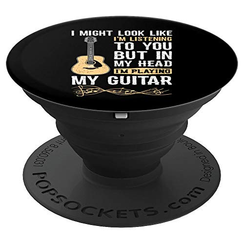 I Might Look Like I'm Listening To You But In My Head PopSockets Grip and Stand for Phones and Tablets