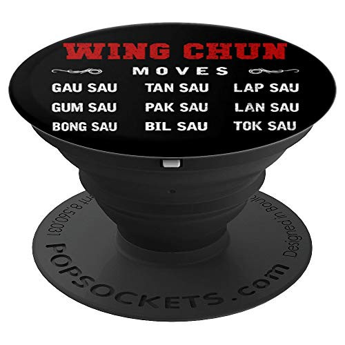 Kung Fu Martial Arts Moves Wing Chun PopSockets Grip and Stand for Phones and Tablets