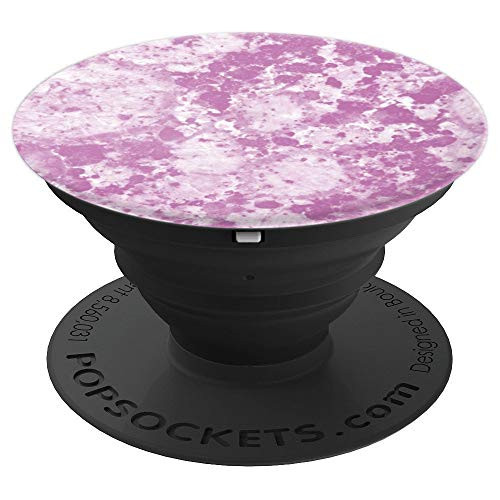 Lavender Colored Granite Design PopSocket PopSockets Grip and Stand for Phones and Tablets