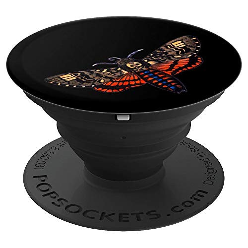 Death's Head Moth PopSockets Grip and Stand for Phones and Tablets