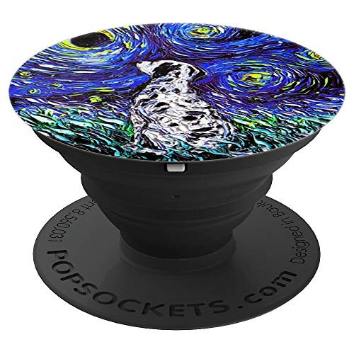 Cool Dalmatian Art Design Best Trendy Gift For Dog Lovers PopSockets Grip and Stand for Phones and Tablets