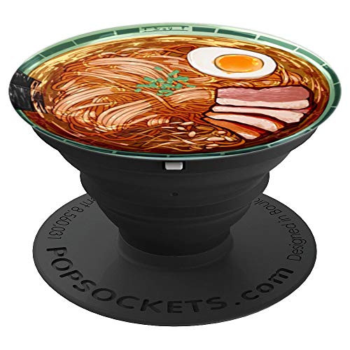 Ramen Noodle Japanese Food Kawaii Anime lovers Gift PopSockets Grip and Stand for Phones and Tablets