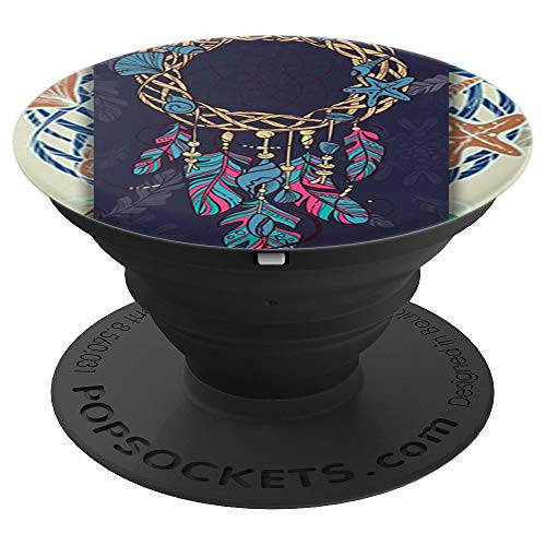Cool Boho Dreamcatcher Design Native American Art PopSockets Grip and Stand for Phones and Tablets