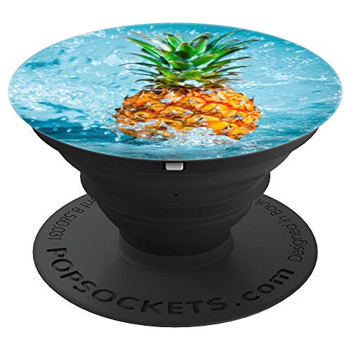 Pineapple Tropical Fruit lovers Gift PopSockets Grip and Stand for Phones and Tablets