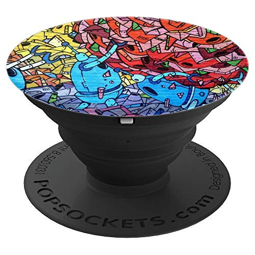 Graffiti Pop socket Art street Artwork Abstract PopSockets Grip and Stand for Phones and Tablets