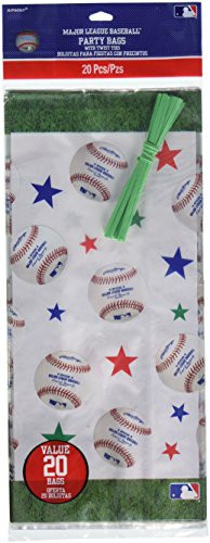 Rawlings Baseball Collection Cello Party Bags, 240 Ct.