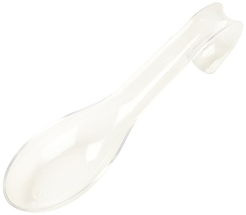 amscan Clear Plastic Mini Curved Spoons | 480 Ct.