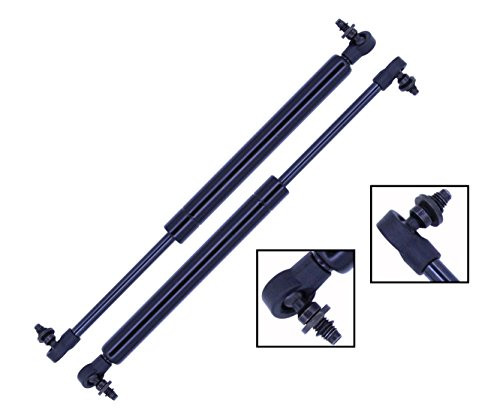 2 Pieces (SET) Tuff Support Hatch Lift Supports 2000 To 2005 Mitsubishi Eclipse GS GT RS Hatchback Only Without Wiper And / Or Spoiler