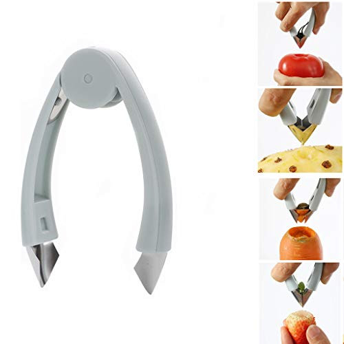 Kasmena StemGem Strawberry Huller Stem Remover Potatoes Pineapples Carrots Tomato Corer