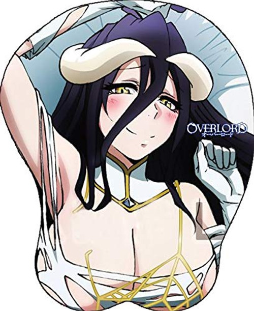 WallScrollPosters Overlord Anime Featuring Sexy Albedo Breast Boob Oppai Mouse pad