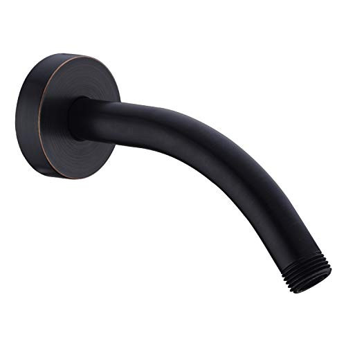 HANEBATH Brass 6 Inch Shower Arm and Flange, Oil Rubbed Bronze