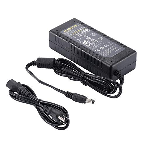 15V 6A Power Supply, COOLM 15V 6A 90W Power Adapter Charger 100-240V AC to DC Converter 5.5x2.5mm 2.1mm for LED Strip Lights