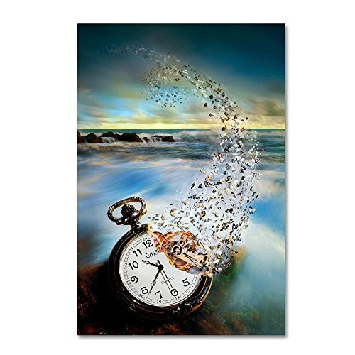 The Vanishing Time by Sandy Wijaya, 12x19-Inch Canvas Wall Art The Vanishing Time by Sandy Wijaya, 12x19-Inch Canvas Wall Art