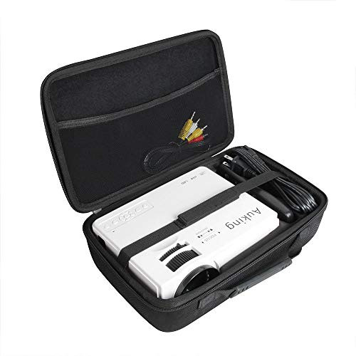 Hermitshell Hard Travel Case for Auking Mini Projector 2020 Upgraded Portable Video-Projector
