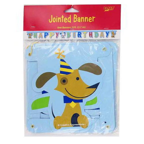 Rescue Pals Large Jointed 'Happy Birthday' Banner