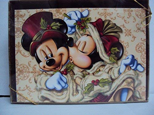 Disney Parks Mickey Minnie Mouse Victorian Christmas Holiday Card Box of 14 Disney Parks Mickey Minnie Mouse Victorian Christmas Holiday Card Box of 14