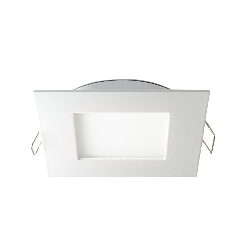 DALS Lighting 7004-SQ4K-WH 4" Square Pro LED Recess Panel Light 4" 4K, White