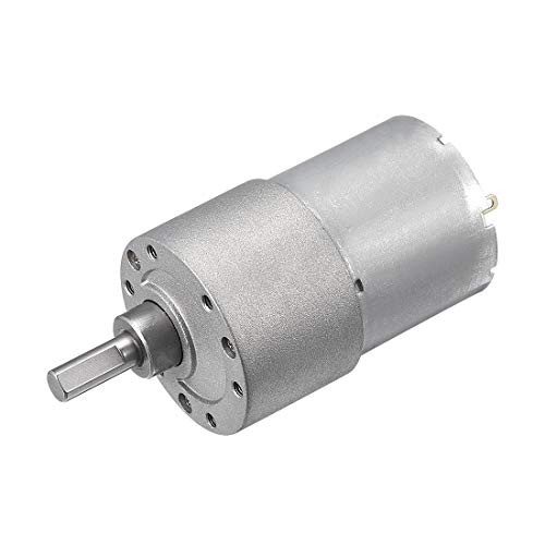 uxcell DC Motor Electric Gear Box Gearbox 12V 111RPM